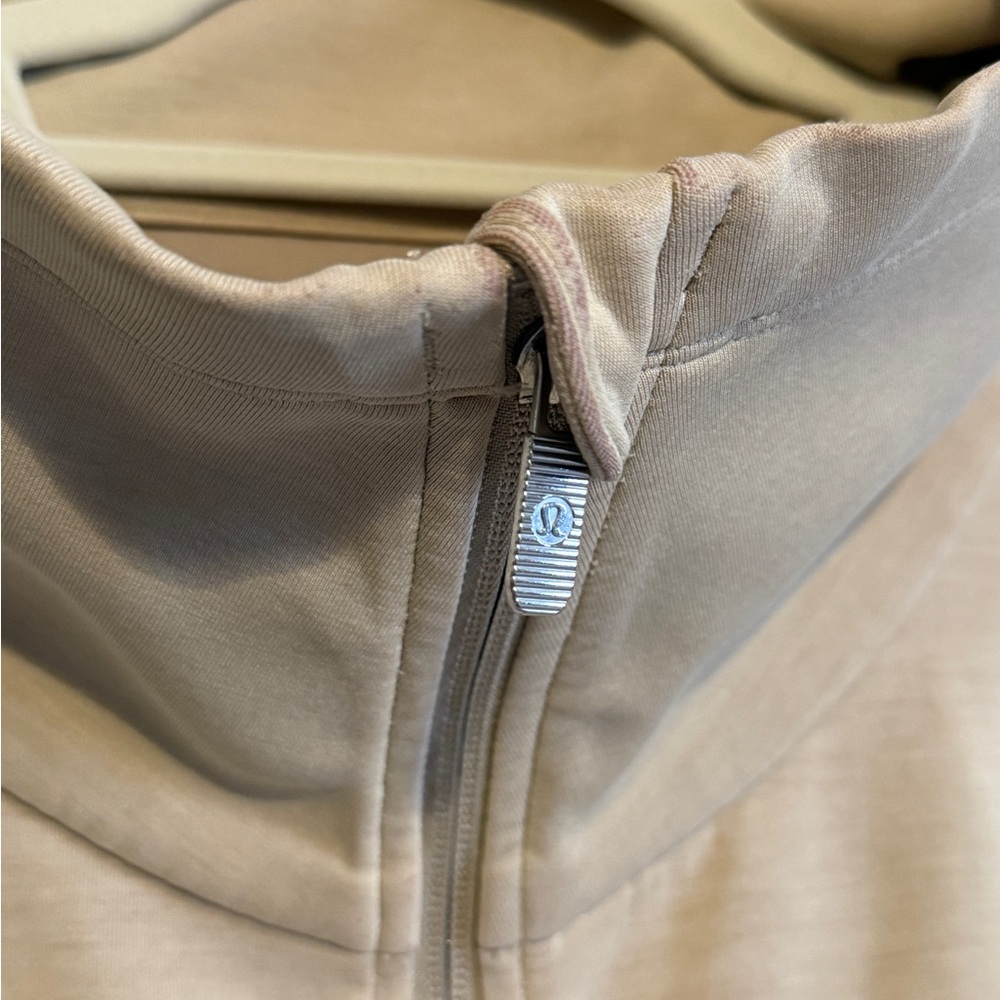 Lululemon Tan Cinch-Waist Softstreme Jacket | 12 - Picture 3 of 4